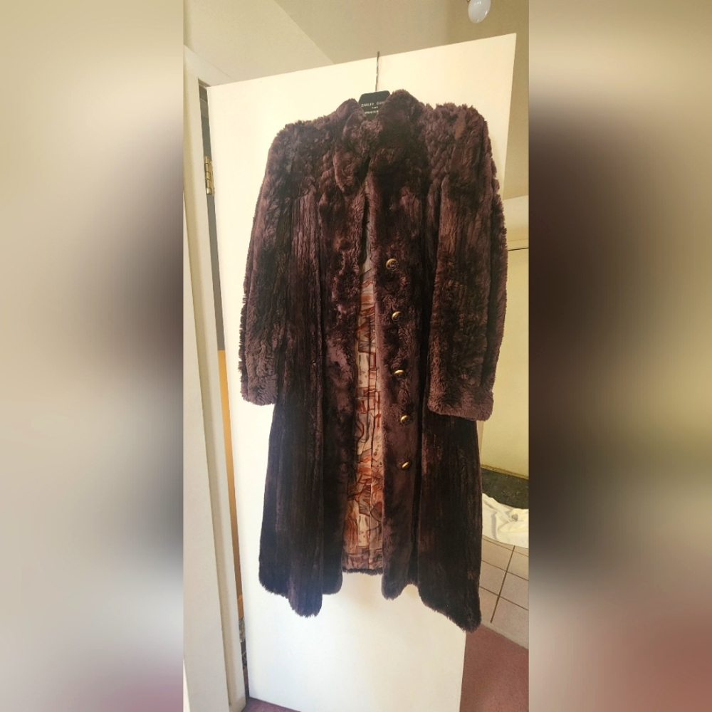 Vintage Emilio Gucci Mink Coat